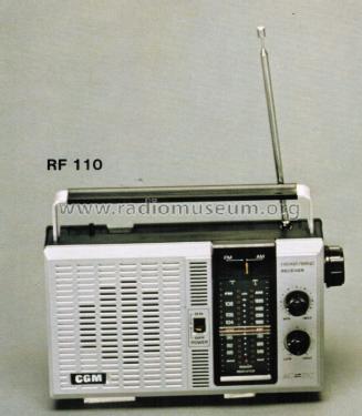 FM/AM Radio Receiver RF 110; CGM elettronica; (ID = 2791332) Radio