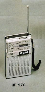 Radio OM/FM RF 970; CGM elettronica; (ID = 2791338) Radio