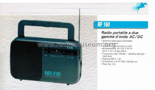 Radio Portatile RF 160; CGM elettronica; (ID = 2909943) Radio