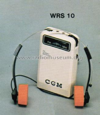 Radio Ricevitore FM Stereo da Tasca WRS 10; CGM elettronica; (ID = 2791315) Radio