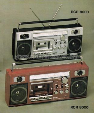 Stereo Radio Cassette Recorder RCR 8000; CGM elettronica; (ID = 2753026) Radio