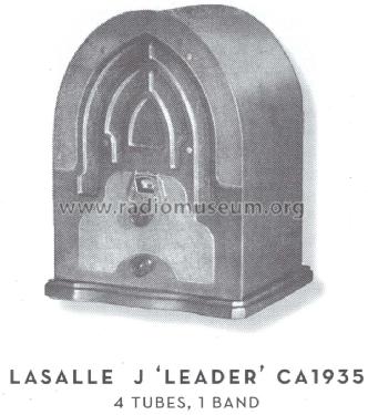 Lasalle J Leader ; Champion Radio Labs (ID = 1579414) Radio