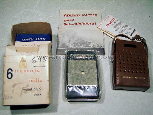 Six Transistor 6509; Channel Master Corp. (ID = 1233246) Radio