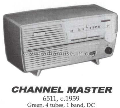 6511 revised; Channel Master Corp. (ID = 1396540) Radio