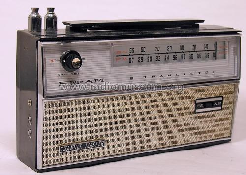 FM-AM 9 Transistor 6524; Channel Master Corp. (ID = 2210403) Radio