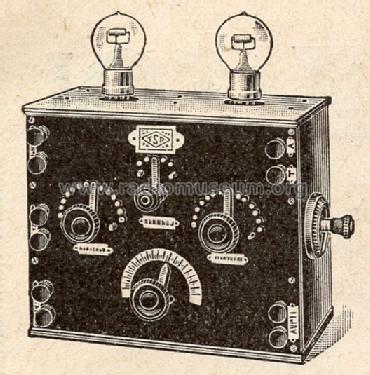 Poste à 2 lampes extérieures 3104; Charron, Bellanger (ID = 756599) Radio