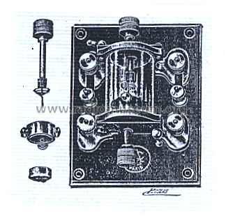 Détecteur à galène 'Omnium' No. 1; Chaudet, A.-L. ALC; (ID = 86248) Radio part