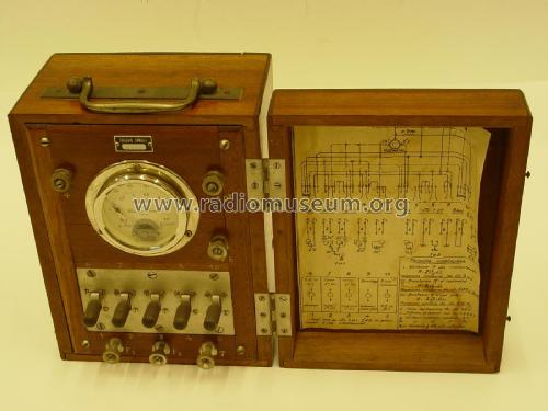 Boite de controle de ligne telegraphique 1905; Chauvin & Arnoux; (ID = 2435337) Equipment