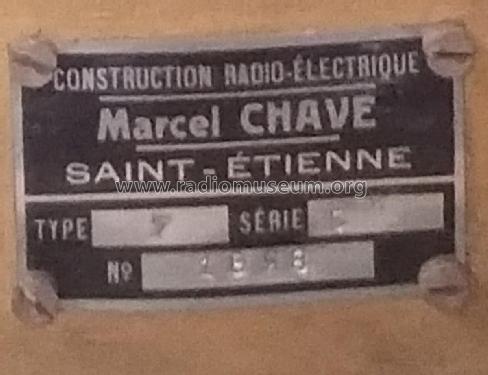 7; Chave, Marcel; Saint (ID = 2109122) Radio