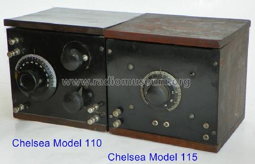 Chelsea 1-tube Regenerative Receiver Model 110; Chelsea Radio Corp. (ID = 1486299) Radio