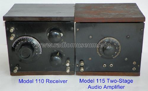 Chelsea 1-tube Regenerative Receiver Model 110; Chelsea Radio Corp. (ID = 1486300) Radio