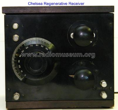 Chelsea 1-tube Regenerative Receiver Model 110; Chelsea Radio Corp. (ID = 993942) Radio