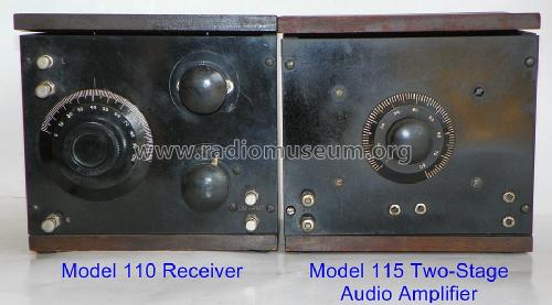Two-Stage Audio Amplifier Model No. 115; Chelsea Radio Corp. (ID = 1486305) Ampl/Mixer