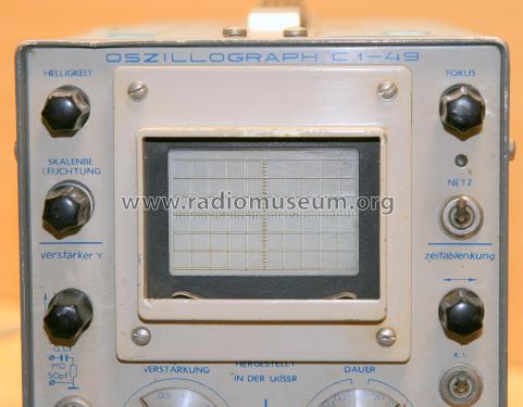 Oscillograf {Осциллограф} S1-49 {С1-49}; Chervonogradsk Radio (ID = 2583098) Equipment