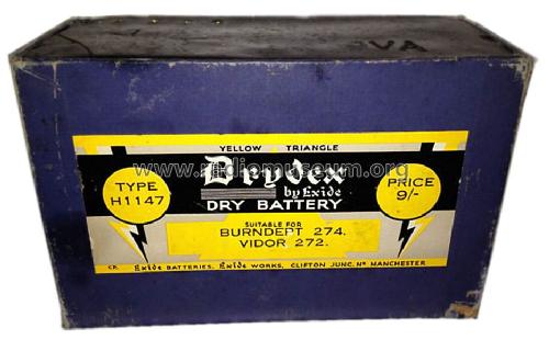 Drydex yellow triangle H1147; Chloride Electrical (ID = 1533707) Power-S