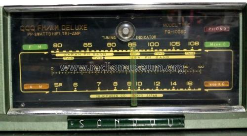 Sankyu QQQ FM/AM Tri-Amp FQ-100SC; Chuomusen Co., Ltd.; (ID = 2997105) Radio