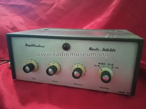 Amplificateur Haute-Fidélité W8-SE; Cibot Radio; Paris (ID = 2757072) Ampl/Mixer