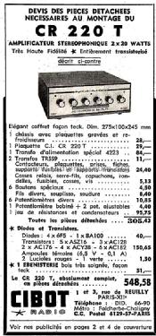 Kit CR220T; Cibot Radio; Paris (ID = 1393308) Ampl/Mixer