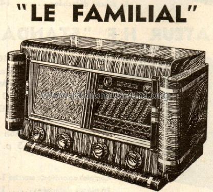 Familial 50; Cibot Radio; Paris (ID = 483161) Radio