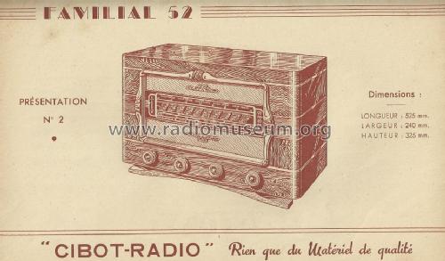 Familial 52; Cibot Radio; Paris (ID = 1460185) Radio