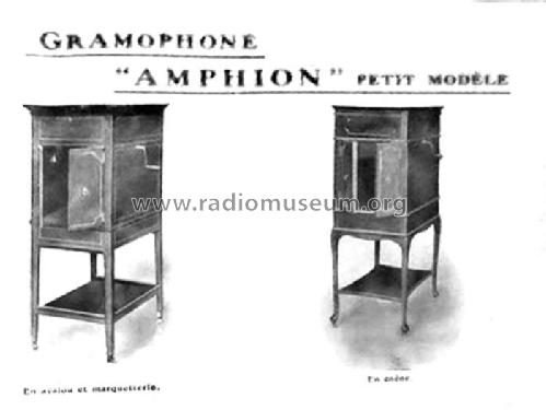 Gramophone Amphion petit modèle; Cie. Fse. du (ID = 1973365) TalkingM