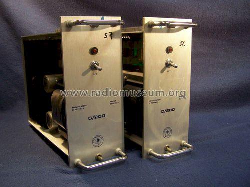 Power Amplifier C/200; Cinemeccanica; (ID = 1403091) Ampl/Mixer