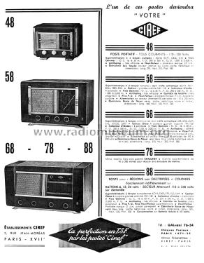 48; CIREF C.I.R.E.F.; (ID = 1975126) Radio