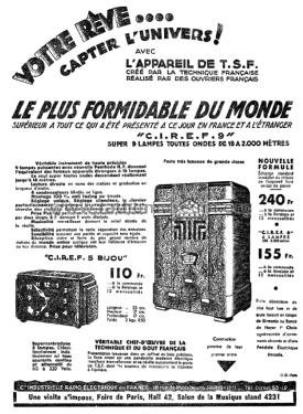 CIREF 5 Bijou ; CIREF C.I.R.E.F.; (ID = 2174146) Radio