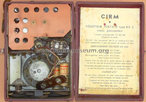 B.S. 2; CIRM - C.I.R.M.; (ID = 1422706) Radio