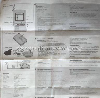 LCD Pocket Color TV P422-ID; Citizen Electronics (ID = 1483714) Télévision