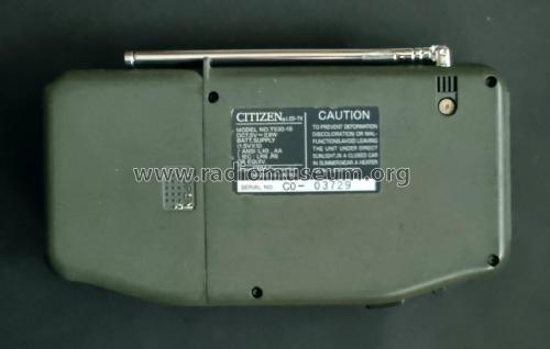 Personal LCD TV /Radio T530-1B; Citizen Electronics (ID = 2831918) TV Radio