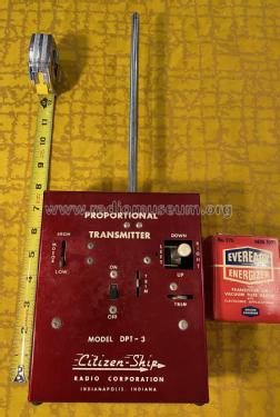 R/C Proportional Transmitter DPT-3; Citizen-Ship Radio (ID = 2877386) Amateur-T