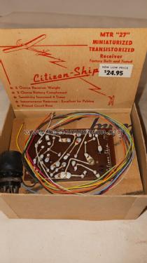 R/C Receiver MTR; Citizen-Ship Radio (ID = 2878629) Amateur-R