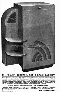 C.A.C. Cocktail Radiogram ; CAC C.A.C. City (ID = 2906061) Radio