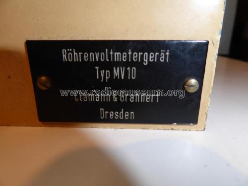 NF-Pegelmesser MV10/S1 ; Clamann & Grahnert; (ID = 2095902) Equipment