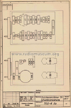 Zwischenverstärker Präciton 20 ZV; Clamann & Grahnert; (ID = 3073761) Ampl/Mixer