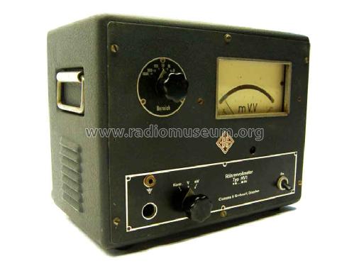 Röhrenvoltmeter MV1; Clamann & Grahnert; (ID = 658217) Equipment