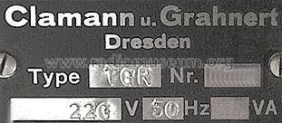 TGR; Clamann & Grahnert; (ID = 632017) A-courant