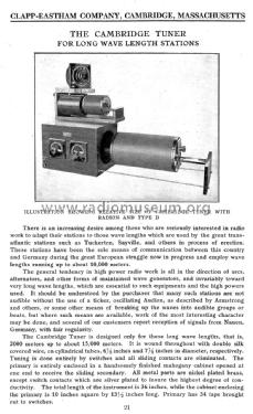 Catalog X 1916; Clapp-Eastham Co.; (ID = 1070884) Paper