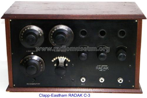 Radak C3; Clapp-Eastham Co.; (ID = 844710) Radio