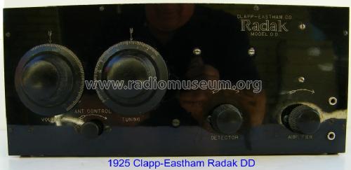 Radak DD; Clapp-Eastham Co.; (ID = 823203) Radio