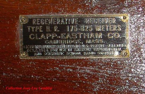 Radak HR; Clapp-Eastham Co.; (ID = 690933) Radio