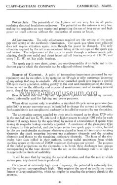 Radio Telegraph Apparatus Catalog S; Clapp-Eastham Co.; (ID = 1301934) Paper