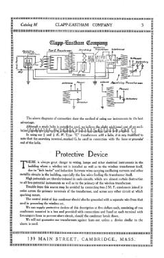 Wireless Telegraph Apparatus Catalog M; Clapp-Eastham Co.; (ID = 1008766) Paper