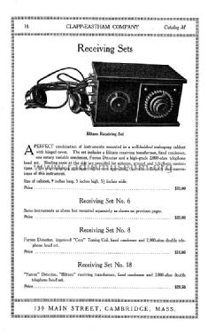 Wireless Telegraph Apparatus Catalog M; Clapp-Eastham Co.; (ID = 1008779) Paper