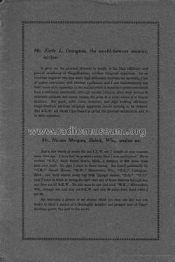 Wireless Telegraph Apparatus Catalog M; Clapp-Eastham Co.; (ID = 1008780) Paper