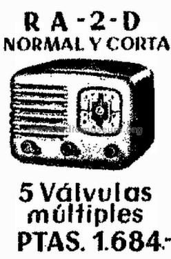 RA-2-D; Clarión; Barcelona (ID = 1391418) Radio