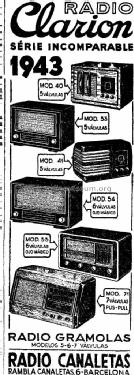 RA-54; Clarión; Barcelona (ID = 1392319) Radio