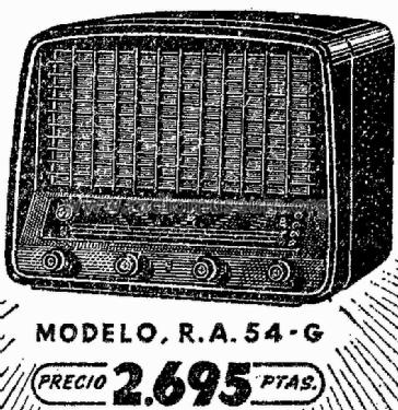 RA-54-G; Clarión; Barcelona (ID = 1392324) Radio