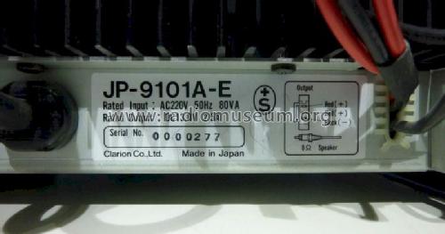 Base Station JP9101 JP-9101A-E; Clarion Co., Ltd.; (ID = 1278839) Power-S